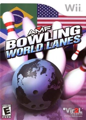 AMF Bowling World Lanes box cover front